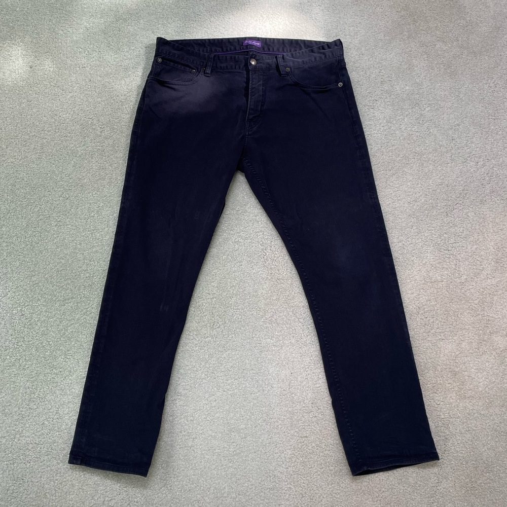 Purple Label Ralph Lauren Slim Fit blue pants